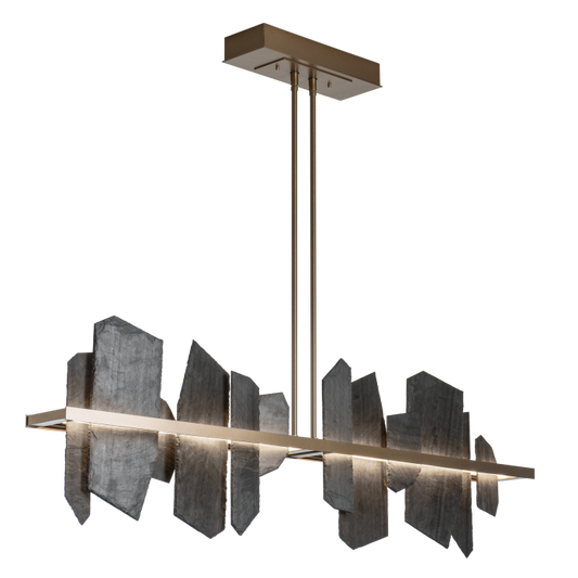 Ardesia Linear Pendant by Hubbardton Forge - Bronze [Hubbardton Forge-139666-LED-MULT-05-SL|MAIN]