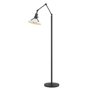 Buy black-and-white-shade Henry Floor Lamp by Hubbardton Forge
