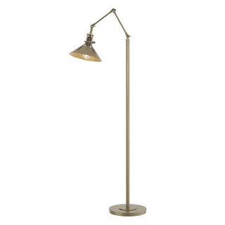 Buy soft-gold-and-brass-gold-shade Henry Floor Lamp by Hubbardton Forge