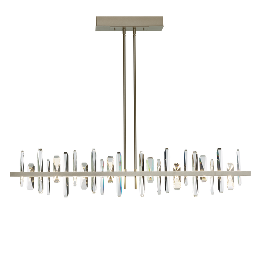 Solitude Pendant by Hubbardton Forge - 1 Light (5.30"L x 51.90"W x 10.60"H), White, LED 2400L 3000K [Hubbardton Forge-139738-LED-MULT-02-CR|MAIN]