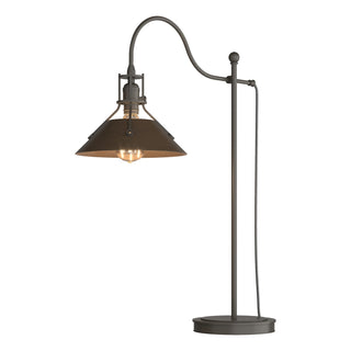 Buy dark-smoke-and-amber-brown-shade Henry Table Lamp by Hubbardton Forge