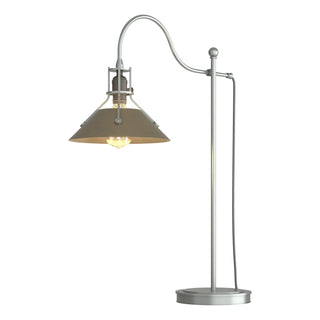 Buy vintage-platinum-and-gold-shade Henry Table Lamp by Hubbardton Forge