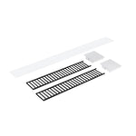 Nora Lighting-NLUD-2LOUVBW|MAIN