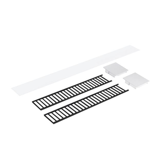 Nora Lighting-NLUD-4LOUVBW|MAIN