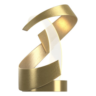 Buy modern-brass-and-clear-shade Encounter Table Accent Lamp by Hubbardton Forge