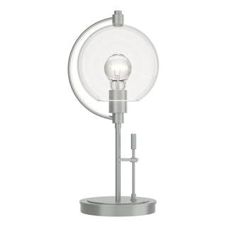 Buy vintage-platinum-with-clear-glass-zm-glass-and-clear-shade Pluto Table Accent Lamp by Hubbardton Forge