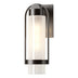 Coastal Oil Rubbed Bronze with Frosted Glass (FD) Glass and White Shade