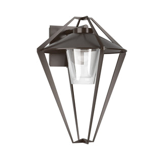 Buy coastal-bronze-with-clear-glass-zm-glass-and-clear-shade Stellar Wall Lanterns by Hubbardton Forge