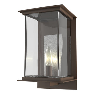 Buy coastal-bronze-with-clear-glass-zm-glass-and-clear-shade Kingston Sconce by Hubbardton Forge