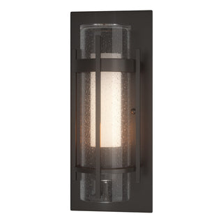 Buy coastal-oil-rubbed-bronze-with-seeded-glass-with-opal-diffuser-zs-glass-and-clear-seedy-shade Torch Sconce by Hubbardton Forge