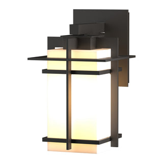 Buy coastal-oil-rubbed-bronze-with-opal-glass-gg-glass-and-white-shade Tourou Sconce by Hubbardton Forge