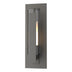 Coastal Natural Iron with Clear Glass with Opal Diffuser (ZU) Glass and Clear Shade