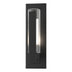 Coastal Black with Clear Glass with Opal Diffuser (ZU) Glass and Clear Textured Shade