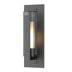 Coastal Black with Clear Glass with Opal Diffuser (ZU) Glass and Clear Shade