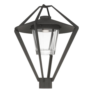 Buy coastal-natural-iron-with-clear-glass-zm-glass-and-clear-shade Stellar Post Lantern by Hubbardton Forge