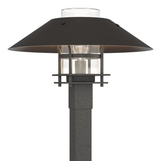 Buy coastal-natural-iron-with-clear-glass-zm-glass-and-clear-shade Henry Post Lantern by Hubbardton Forge