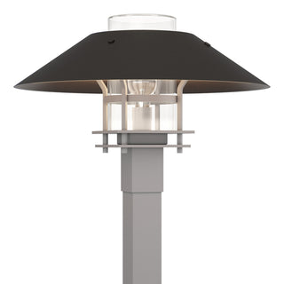 Buy coastal-burnished-steel-with-clear-glass-zm-glass-and-clear-shade Henry Post Lantern by Hubbardton Forge