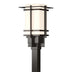 Coastal Oil Rubbed Bronze with Opal Glass (GG) Glass and White Shade