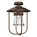 Erlenmeyer Semi Flush Mount Light by Hubbardton Forge
