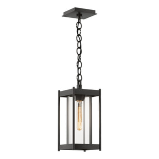 Buy coastal-oil-rubbed-bronze-with-clear-glass-zm-glass-and-clear-shade Cela Lantern by Hubbardton Forge
