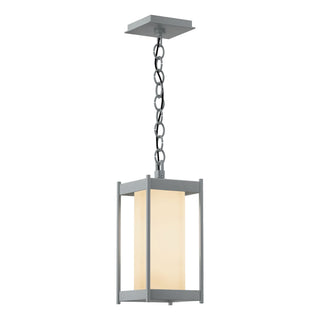Buy coastal-burnished-steel-with-opal-glass-gg-glass-and-white-shade Cela Hanging Lanterns by Hubbardton Forge