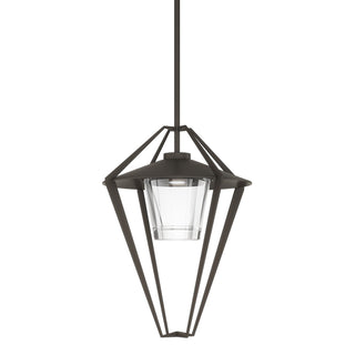 Buy coastal-dark-smoke-with-clear-glass-zm-glass-and-clear-shade Stellar Hanging Lanterns by Hubbardton Forge