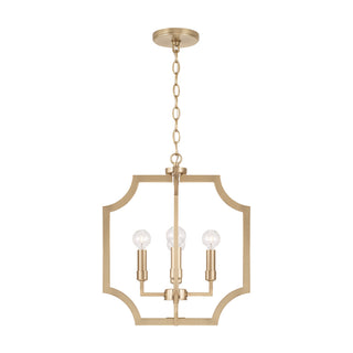 Buy matte-brass Courtney Pendant by Capital Lighting