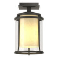 Meridian Semi Flush Mount Light by Hubbardton Forge