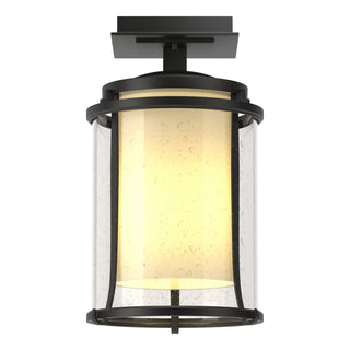 Buy coastal-black Meridian Semi Flush Mount Light by Hubbardton Forge