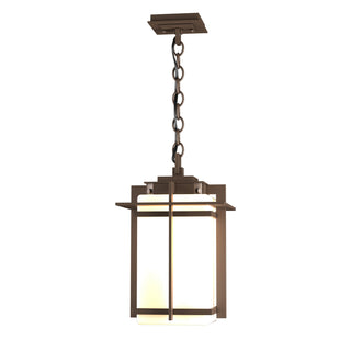 Buy coastal-bronze-with-opal-glass-gg-glass-and-white-shade Tourou Hanging Lanterns by Hubbardton Forge