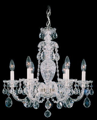 Buy polished-silver-and-clear-shade Sterling Chandelier by Schonbek