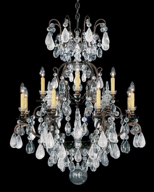 Renaissance Rock Crystal Chandelier by Schonbek