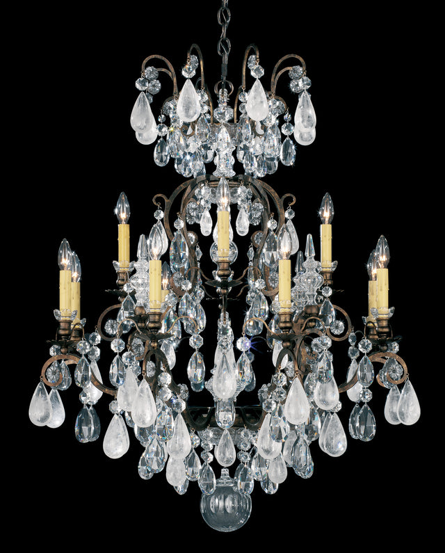 Renaissance Rock Crystal Chandelier by Schonbek