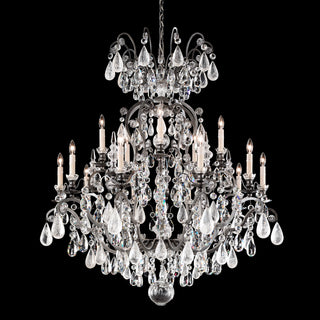 Buy french-gold-with-clear-rock-crystal-colors-glass Renaissance Rock Crystal Chandelier by Schonbek