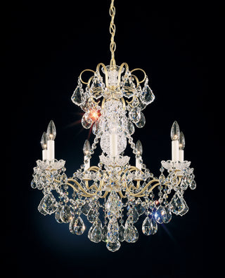 Buy heirloom-bronze-with-clear-heritage-crystal-glass New Orleans Chandelier by Schonbek