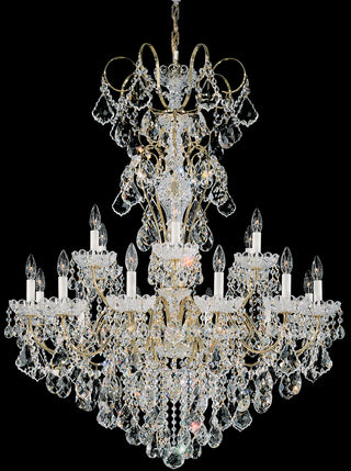 Buy etruscan-gold-with-heritage-crystal-glass-and-clear-shade New Orleans Chandelier by Schonbek