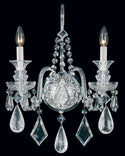 Hamilton Rock Crystal Outdoor (Damp) Sconce by Schonbek