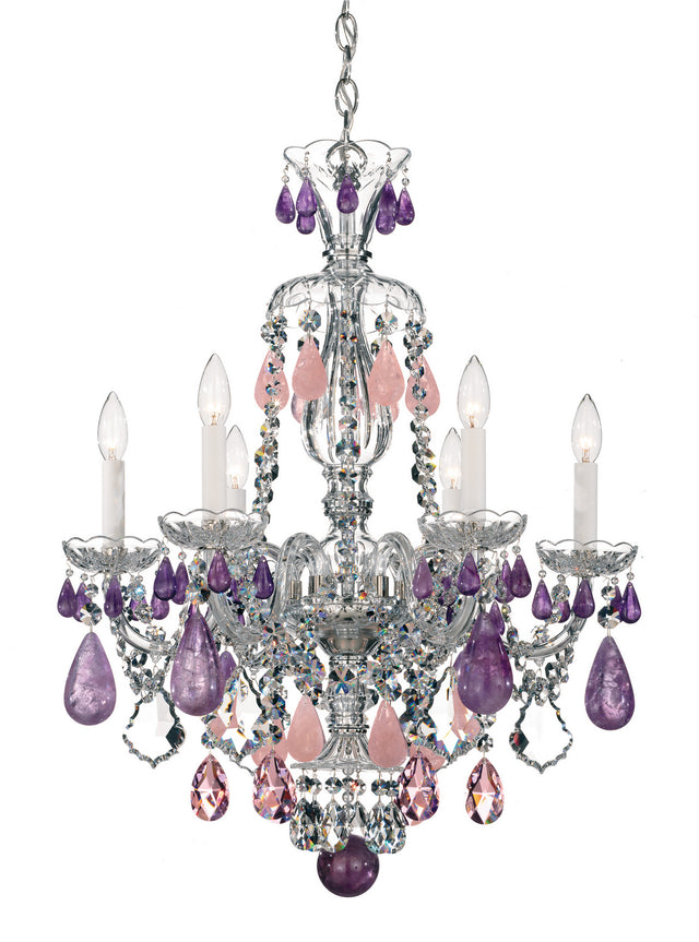 Hamilton Rock Crystal Chandelier by Schonbek