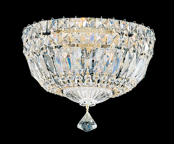 Petit Crystal Deluxe Flush Mount Ceiling Light by Schonbek