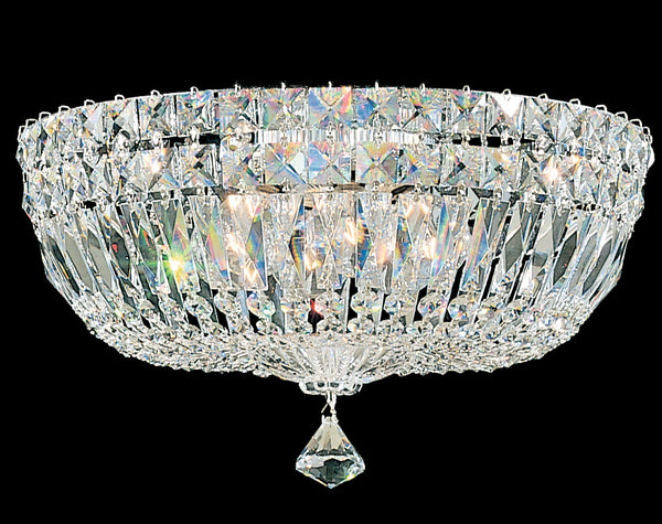 Petit Crystal Deluxe Flush Mount Ceiling Light by Schonbek