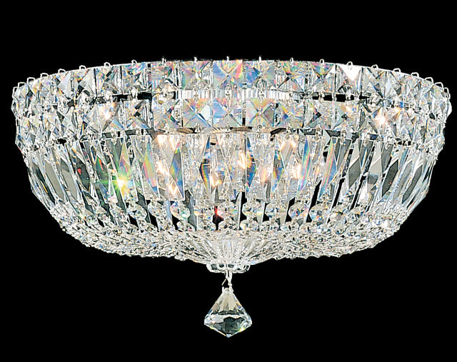 Petit Crystal Deluxe Flush Mount Ceiling Light by Schonbek