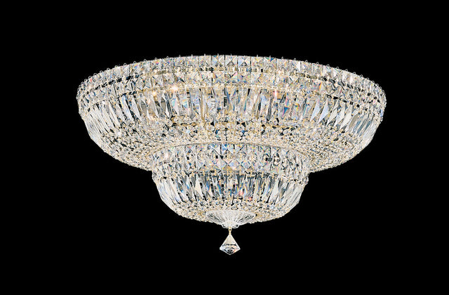 Petit Crystal Deluxe Flush Mount Ceiling Light by Schonbek