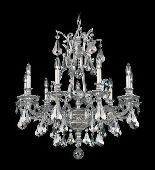 Buy florentine-bronze-and-clear-shade Sophia Chandelier by Schonbek