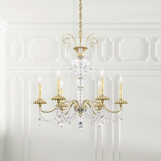 Buy antique-silver Helenia Chandelier by Schonbek