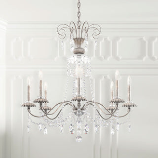 Buy heirloom-silver Helenia Chandelier by Schonbek