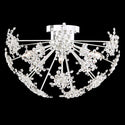 Esteracae Semi Flush Mount Light by Schonbek