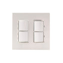 Dual Duplex Switch Wall Plate And Gang Box by Eurofase