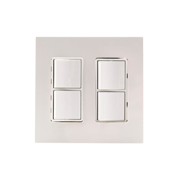 Dual Duplex Switch Wall Plate And Gang Box by Eurofase