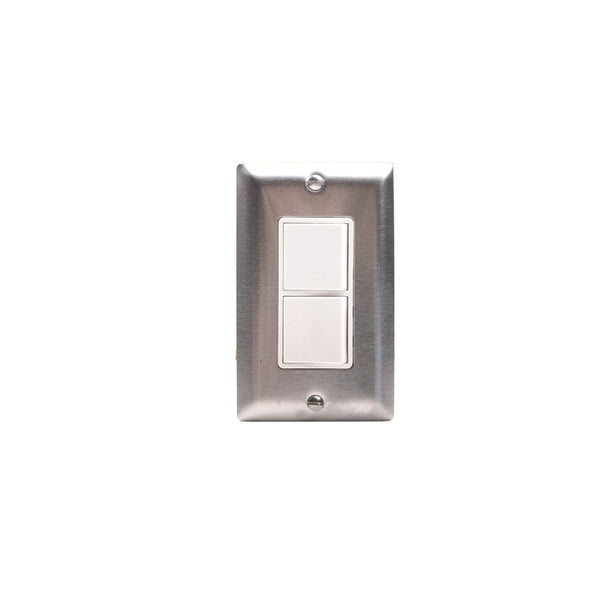 Single Duplex Switch Wall Plate And Gang Box by Eurofase