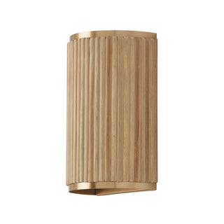 Buy white-wash-and-matte-brass Donovan Outdoor (Damp) Sconce by Capital Lighting